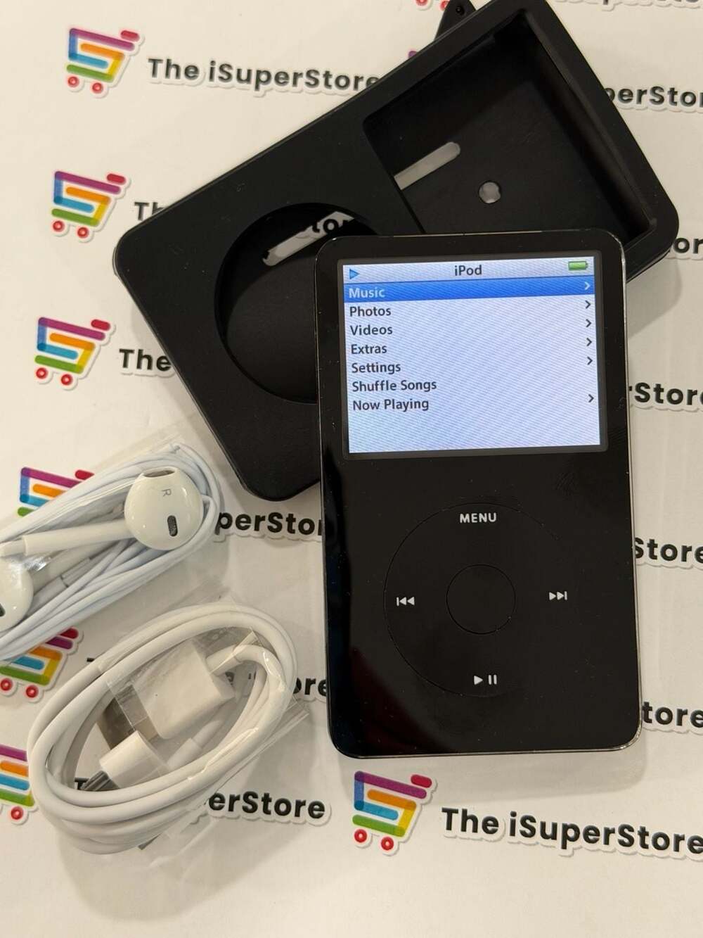 Refurbished Apple iPod Classic 5th Gen  60GB Black SSD Upgrade  1 YR WRNTY